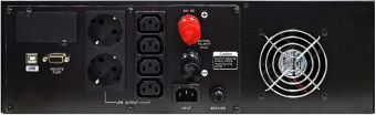Источник бесперебойного питания Powercom Infinity INF-1100AP RM (3U) 770Вт 1100ВА черный от магазина РЭССИ