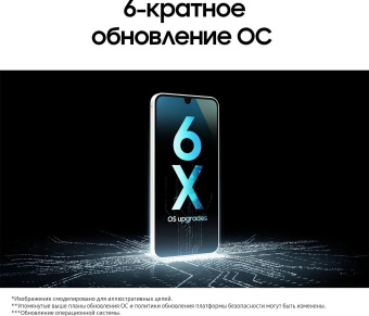 Смартфон Samsung SM-A165F Galaxy A16 256Gb 8Gb мятный моноблок 3G 4G 2Sim 6.7" 1080x2340 Android 14 50Mpix 802.11 a/b/g/n/ac NFC GPS GSM900/1800 GSM1900 TouchSc microSD max1024Gb от магазина РЭССИ