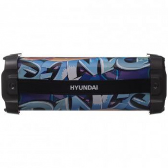 Колонка порт. Hyundai H-PAC460 черный 9W 1.0 BT/3.5Jack/USB 10м 1500mAh от магазина РЭССИ
