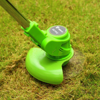 Триммер электрический Deko DKTR12 аккум. 300Вт неразбор.штан. реж.эл.:нож от магазина РЭССИ