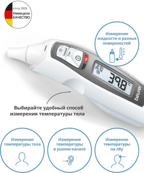 Термометр инфракрасный Beurer FT65 белый от магазина РЭССИ