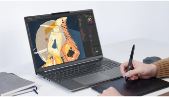 Ноутбук Lenovo Xiaoxin Pro16 AHP9 Ryzen 7 8745H 24Gb SSD1Tb AMD Radeon 780M 2Gb 16" IPS 2.5K (2560x1600) Windows 11 Home grey WiFi BT Cam от магазина РЭССИ