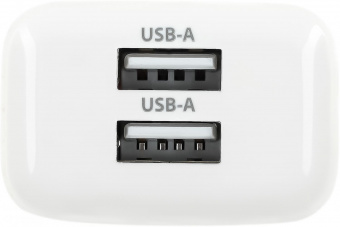 Сетевое зар./устр. Buro BUWE1 10.5W 2.1A 2xUSB универсальное белый (BUWE10S200WH) от магазина РЭССИ