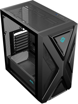 Корпус GMNG GG-CC101 черный без БП ATX 6x120mm 2x140mm 2xUSB2.0 1xUSB3.0 audio bott PSU от магазина РЭССИ
