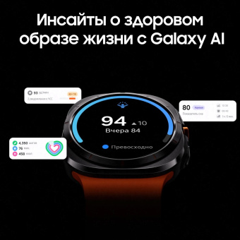 Смарт-часы Samsung Galaxy Watch Ultra LTE 47мм 1.5" AMOLED корп.белый рем.белый (SM-L705FZWACAU) от магазина РЭССИ