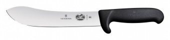 Нож кухонный Victorinox Fibrox Butchers Safety Nose (5.7403.20L) стальной разделочный лезв.200мм прямая заточка черный блистер от магазина РЭССИ