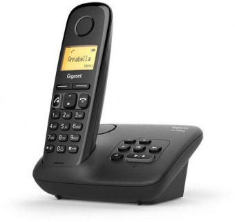 Р/Телефон Dect Gigaset A270A AM RUS черный автооветчик АОН от магазина РЭССИ