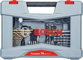 Набор бит Bosch Premium Set-76 (2608P00234) (76пред.) для шуруповертов от магазина РЭССИ