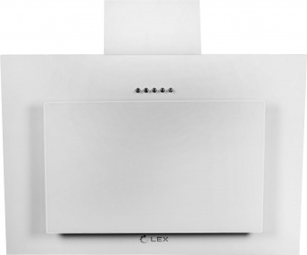 Вытяжка каминная Lex Mika 600 белый управление: кнопочное (1 мотор) от магазина РЭССИ