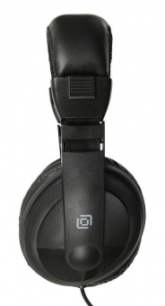 Наушники мониторные Оклик HP-M211V 1.8м черный проводные оголовье (HP-M211VB) от магазина РЭССИ