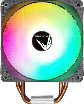 Устройство охлаждения(кулер) Formula Ice Burg Plus ARPW 4P ARGB Soc-AM5/AM4/1151/1200/1700 черный 4-pin 17-34dB Al+Cu 200W Ret от магазина РЭССИ