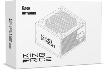 Блок питания KingPrice ATX 550W KPPSU550 (20+4pin) 120mm fan 4xSATA RTL от магазина РЭССИ