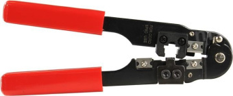 Обжимные клещи для обжима коннекторов и зачистки витой пары 5bites RJ-45 8P8C LY-T210C от магазина РЭССИ
