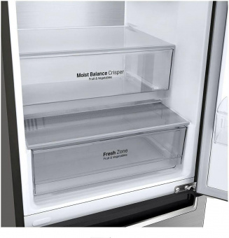 Холодильник LG GA-B509MMQM серебристый (двухкамерный) от магазина РЭССИ