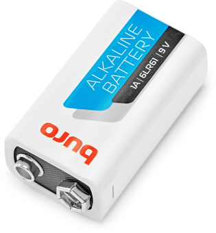 Батарея Buro Alkaline 6LR61 9V (1шт) блистер от магазина РЭССИ