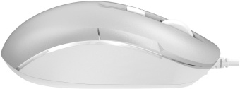 Мышь A4Tech Fstyler FM26S серебристый/белый оптическая (1600dpi) silent USB для ноутбука (4but) от магазина РЭССИ
