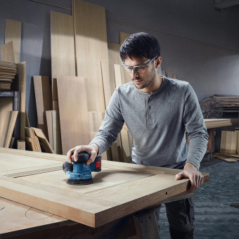 Эксцентриковая шлифмашина Bosch GEX 185-LI аккум. (06013A5021) от магазина РЭССИ