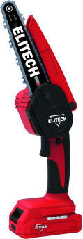 Цепная пила Elitech ПА 206К (E1611.018.00) дл.шины:6" (15cm) 1аккум. ЗУ (205459) от магазина РЭССИ