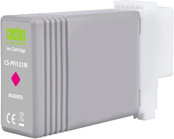 Картридж струйный Cactus CS-PFI121M PFI-121 M пурп.пигм. (130мл) для Canon imagePROGRAF TM-250/255/350/355 от магазина РЭССИ