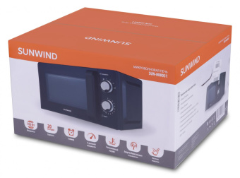 Микроволновая Печь SunWind SUN-MW031 20л. 700Вт черный от магазина РЭССИ