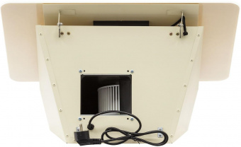 Вытяжка каминная Krona Liora 600 ivory S cлоновая кость управление: сенсорное (1 мотор) от магазина РЭССИ