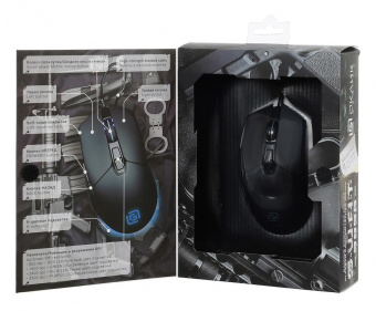 Мышь Оклик 995G SWAT черный оптическая (3200dpi) USB (6but) от магазина РЭССИ