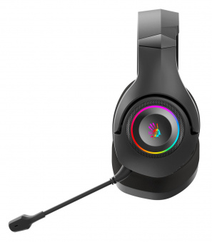 Наушники с микрофоном A4Tech Bloody GR270 черный 1.5м мониторные BT/Radio оголовье (GR270) от магазина РЭССИ