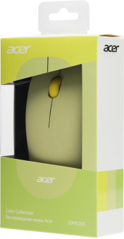 Мышь Acer OMR205 зеленый/желтый оптическая 1200dpi беспров. USB для ноутбука 3but (ZL.MCEEE.02J) от магазина РЭССИ