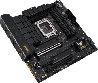 Материнская плата Asus TUF GAMING B760M-PLUS D4 Soc-1700 Intel B760 4xDDR4 mATX AC`97 8ch(7.1) 2.5Gg RAID+HDMI+DP от магазина РЭССИ