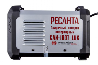 Сварочный аппарат Ресанта САИ-160Т LUX инвертор ММА DC 6.5кВт от магазина РЭССИ