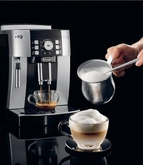 Кофемашина Delonghi Magnifica S ECAM21.117.SB 1450Вт серебристый/черный от магазина РЭССИ