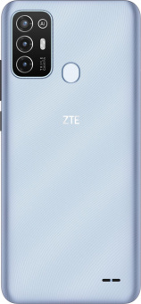 Смартфон ZTE Blade A52 64Gb 4Gb синий моноблок 3G 4G 2Sim 6.52" 720x1600 Android 11 13Mpix 802.11 b/g/n GPS GSM900/1800 GSM1900 TouchSc FM microSD max512Gb от магазина РЭССИ
