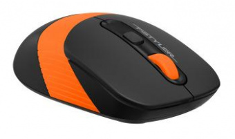 Мышь A4Tech Fstyler FG10 черный/оранжевый оптическая (2000dpi) беспроводная USB (4but) от магазина РЭССИ