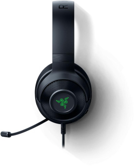 Наушники с микрофоном Razer Kraken V3 X черный 1.8м мониторные оголовье (RZ04-03750300-R3M1) от магазина РЭССИ