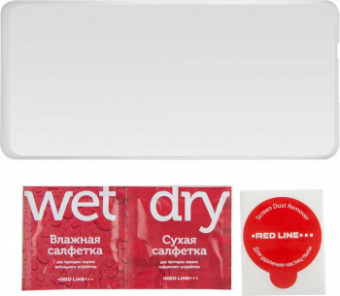 Защитное стекло для экрана Redline белый для Xiaomi Redmi Note 9 1шт. (УТ000021000) от магазина РЭССИ