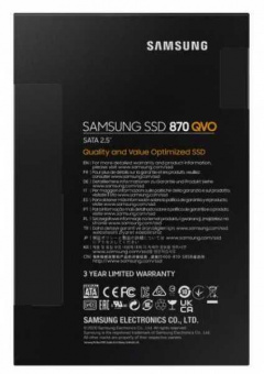 Накопитель SSD Samsung SATA III 2Tb MZ-77Q2T0BW 870 QVO 2.5" от магазина РЭССИ