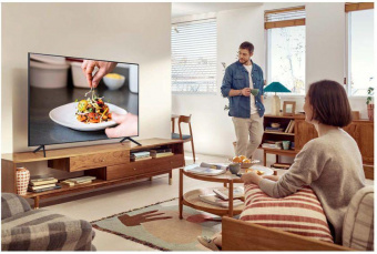 Телевизор LED Samsung 65" UE65AU7002UXRU Series 7 черный 4K Ultra HD 60Hz DVB-T2 DVB-C DVB-S2 USB WiFi Smart TV (RUS) от магазина РЭССИ