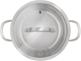 Кастрюля Rondell Calypso RDS-1671 3.8л. d=20см (с крышкой) стальной от магазина РЭССИ