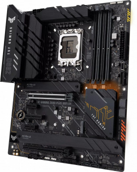 Материнская плата Asus TUF GAMING Z690-PLUS WIFI D4 Soc-1700 Intel Z690 4xDDR4 ATX AC`97 8ch(7.1) 2.5Gg RAID+HDMI+DP от магазина РЭССИ