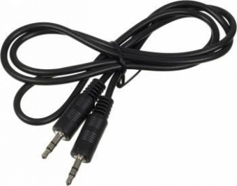 Кабель аудио Ningbo Jack 3.5 (m)/Jack 3.5 (m) 1м. черный (JAAC002-1) от магазина РЭССИ