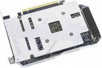Видеокарта Asus PCI-E 4.0 DUAL-RTX3060-O8G-WHITE NVIDIA GeForce RTX 3060 8192Mb 128 GDDR6 1837/15000 HDMIx1 DPx3 HDCP Ret от магазина РЭССИ