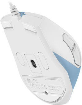 Мышь A4Tech Fstyler FM45S Air голубой/белый оптическая (2400dpi) silent USB (7but) от магазина РЭССИ
