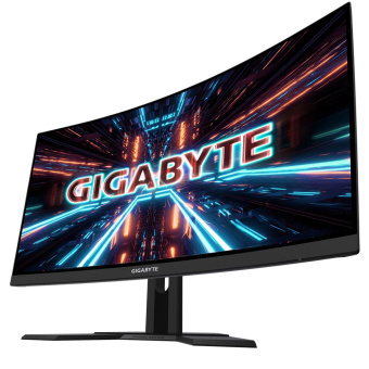 Монитор Gigabyte 27" G27FC A черный VA LED 1ms 16:9 HDMI M/M матовая HAS 250cd 178гр/178гр 1920x1080 165Hz FreeSync DP FHD USB 6.4кг от магазина РЭССИ