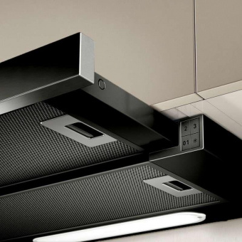 Вытяжка встраиваемая Elica Elite 14 Lux BL/A/60 черный управление: кнопочное (1 мотор) от магазина РЭССИ