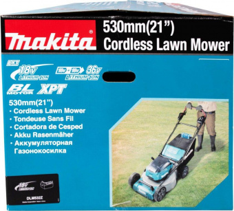 Газонокосилка роторная Makita DLM532Z 1600Вт от магазина РЭССИ