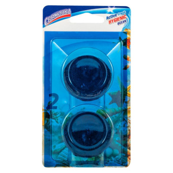 Таблетка для сливного бачка Свежинка Премиум хвоя в водорастворимой пленке 40 гр 1425 от магазина РЭССИ