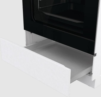 Плита Комбинированная Gorenje GK6C4WF белый (стеклянная крышка) реш.чугун от магазина РЭССИ