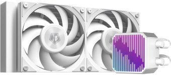 Система водяного охлаждения ID-Cooling DX240 Max Soc-AM5/AM4/1200/1700/1851 белый 4-pin 32.5dB Al+Cu 300W Ret (DX240 MAX WHITE) от магазина РЭССИ