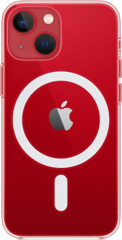 Чехол (клип-кейс) Apple для Apple iPhone 13 mini Clear Case with MagSafe прозрачный (MM2W3ZE/A) от магазина РЭССИ