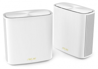 Бесшовный Mesh роутер Asus ZenWiFi XD6 (W-2-PK) AX5400 10/100/1000BASE-TX белый (упак.:2шт) от магазина РЭССИ